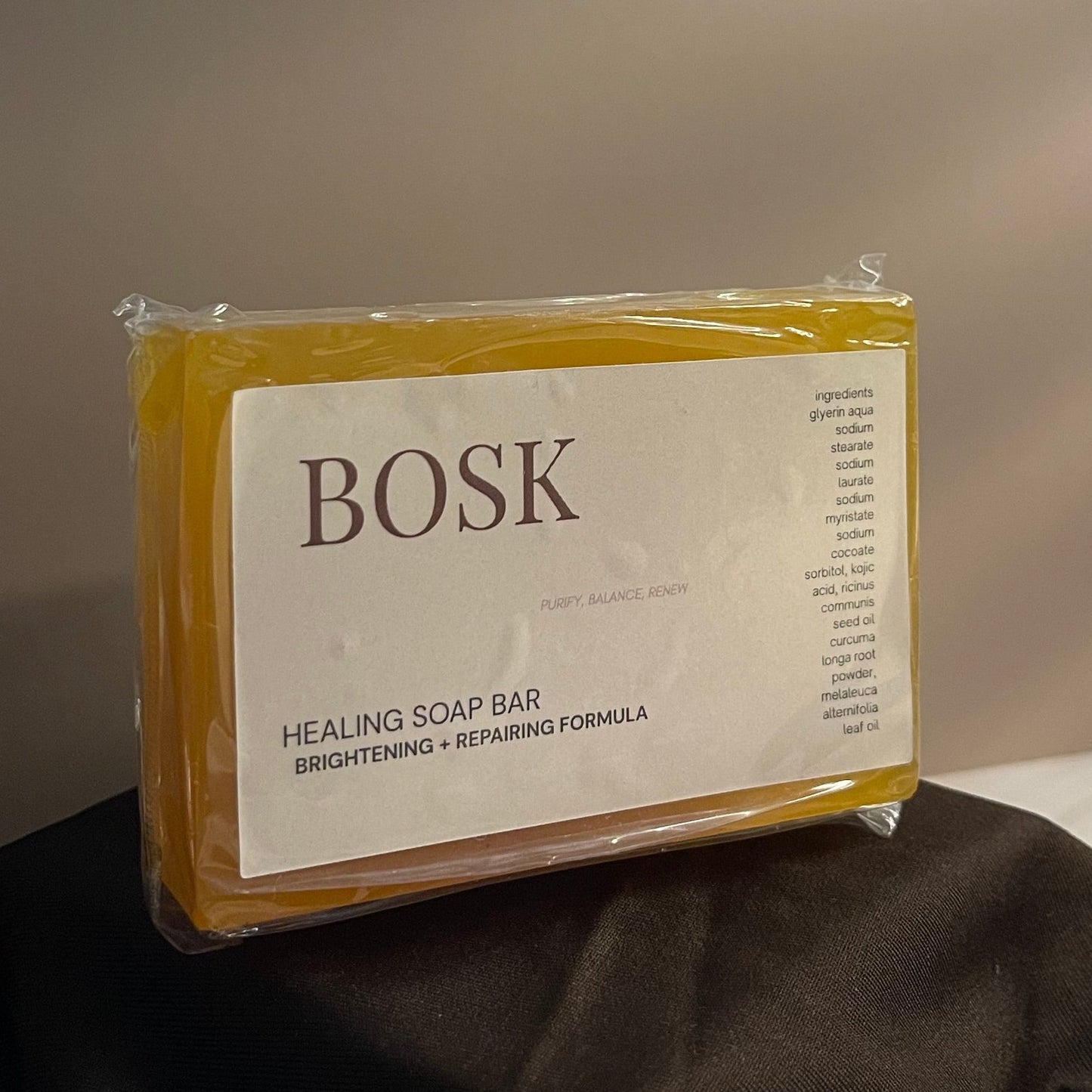 Healing soap bar